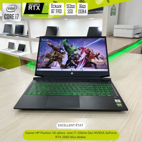 GAMER HP Pavilion 16–a0xxx