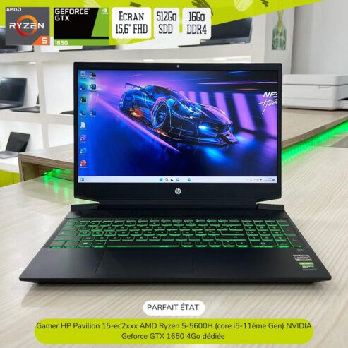 GAMER HP Pavilion 15-ec2xxx